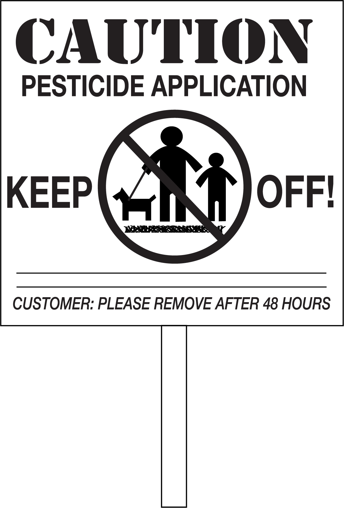 Warning Signs for Applying Pesticide to Turf | Minnesota Department of ...